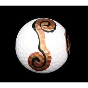  Renaissance Groom Design   Hand Painted   Golf Ball 