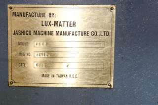 Morton Lux Matter metal LATHE model 1340  