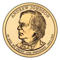 Johnson President Dollar D Mint Free ship after 1st  