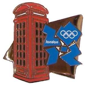 London 2012 Olympics Phone Box Pin 