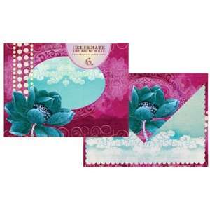   PaPaYa Notecard set   Blue Lotus with Sky