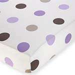 PURPLE BROWN POLKA DOT KID TWIN SIZE BED BEDDING COMFORTER SET FOR 