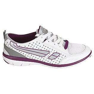 Womens Rikki   White/Purple  LA Gear Shoes Womens Athletic 