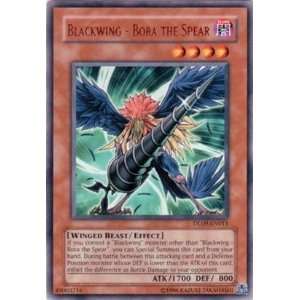 Blackwing   Bora the Spear   Bronze   Duelist League 2010 Prize Cards 