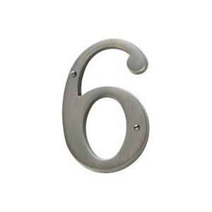  Baldwin Hardware 90676.151.CD Solid Brass House Number 
