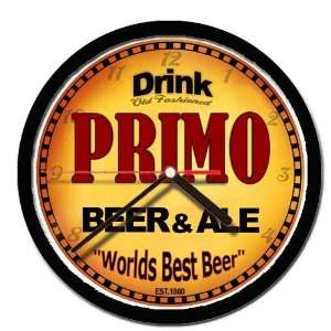 PRIMO beer and ale cerveza wall clock