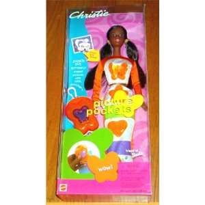    Barbies Afro American Christie Picture Pockets Toys & Games