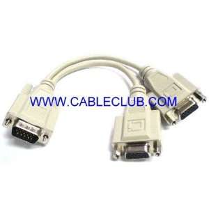  8 Inches VGA Monitor Video Extension Cable Male to Female 