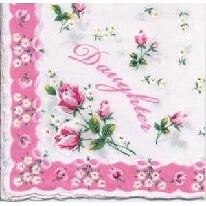  Hanky   Daughter Hanky with Scalloped Border