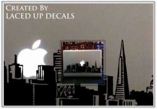 San Francisco skyline macbook pro laptop skin vinyl decal cable car sf 