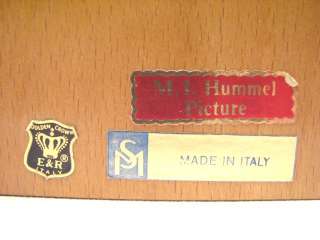 REUGE SWISS MOVEMENT MUSIC BOX HUMMEL PICTURE ITALY  