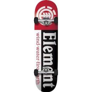   Section Complete 7.5 Black Thriftwood Skateboarding Completes Sports