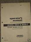 Woods 208 2 & M208 2 Rotary Mower Operators Manual
