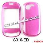 FOR SAMSUNG GRAVITY T TOUCH SGH T669 CRYSTAL DIAMOND HOT PINK CASE 