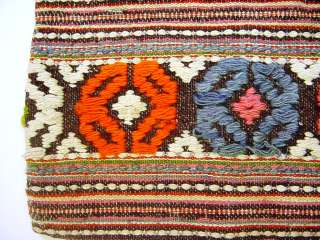 Antique Turkish Wool Rug Saddle Bag Kilim Chuval, Disagi  