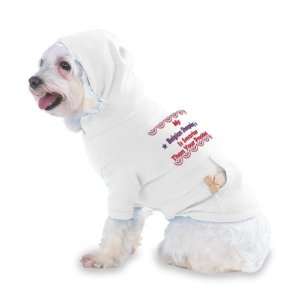   President Hooded T Shirt for Dog or Cat LARGE   WHITE  Pet