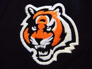 NEW Cincinnati Bengals Polo Shirt Dunbrooke Black L  