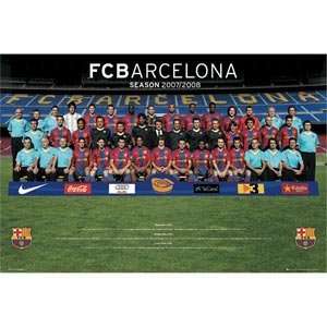  Barcelona Team Poster