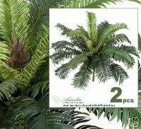 TWO 25 Cycas Palm Artificial Tree Silk Plants 025  