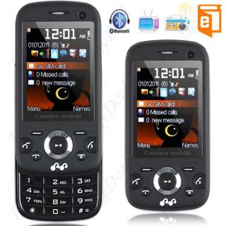 SIM GSM TV FM Slide Mobile Cell Phone P05 W20  