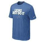 nike just do it nfl lions men s t shirt $ 28 00