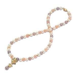   Freshwater Pearl Strand in 14K Yellow Gold Maui Divers of Hawaii
