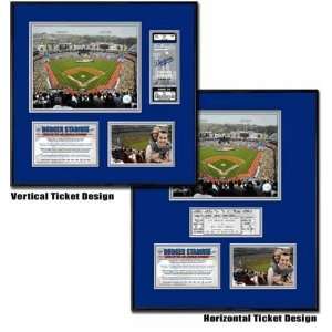 Los Angeles Dodgers Dodger Stadium Ballpark Ticket Frame  
