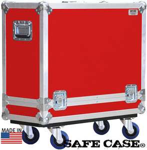 ATA Road Case Fender Hot Rod DeVille 410 in RED SAFE CASE  