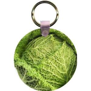  Savoy Cabbage Art Key Chain   Ideal Gift for all 