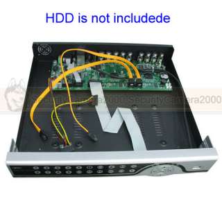   Video 4CH Audio Realtime Standalone DVR Recorder Support 2 TB HDD