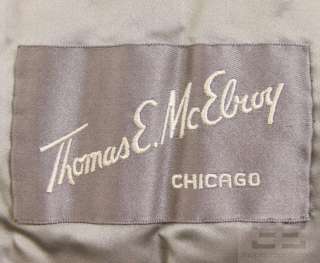 Thomas E. McElroy Chicago Norwegian Blue Fox Shawl Wrap  