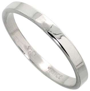 Sterling Silver Band Wedding / Thumb Ring Strong 3 mm  