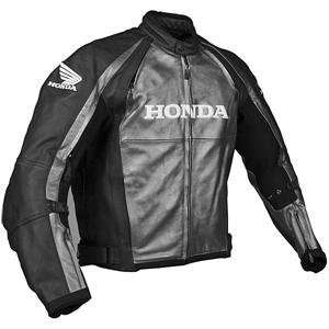  Honda Collection CBR Leather Jacket   50/Grey/Black 