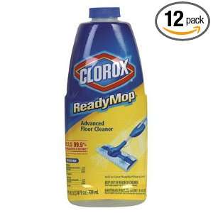  Clorox ReadyMop Advanced Floor Cleaner Refill, 24oz Bottle 