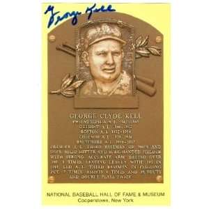   Fame Plaque Postcard (Detroit Tigers) 3.5x5.5 (67)
