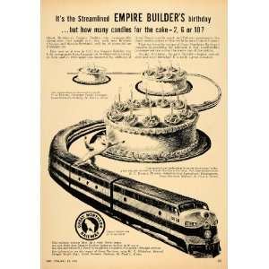   Ad Travel Great Northern Railway Empire Builder   Original Print Ad