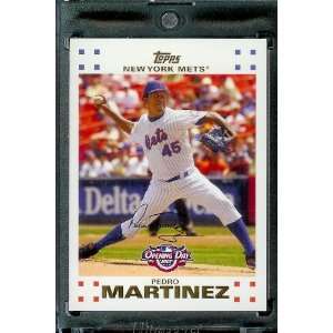  2007 Topps Opening Day #160 Pedro Martinez New York Mets 