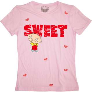 New Family Guy Stewie Sweet Womans Shirt Funny Cartoon  