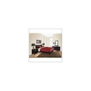 Lifestyle Solutions Canova 5 Piece Bedroom Set in Cappuccino  
