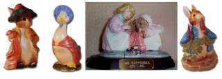 Would You Like To Buy BESWICK BEATRIX POTTER FIGURINES with up 