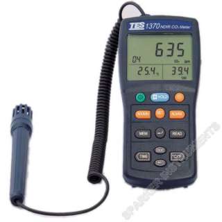   NDIR CO2 Analyzer Temperature Humidity Meter Carbon Dioxide Tester,NEW