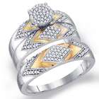 apexjewels com men lady diamond engagement ring wedding set 10k
