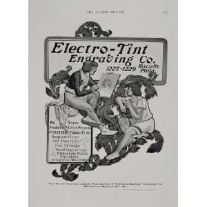  ORIGINAL 1901 Electro Tint Engraving Co Ad Philadelphia 