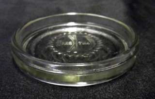 Rare Antique Vintage Kant Krack Clear Glass Canning Fruit Jar Lid 