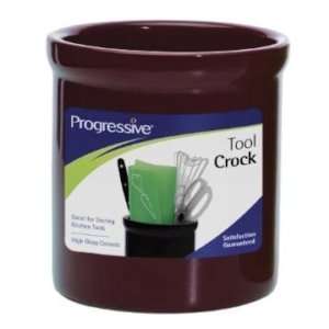 Progressive CSJC 01B BLK Porcelain Tool/Utensil Crock  