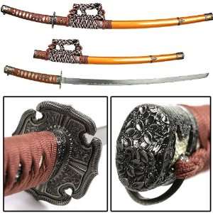   Samurai Swords Series   39 Inch Gold Jintachi