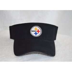  Pittsburgh Steelers Black Visor Hat   Golf Cap