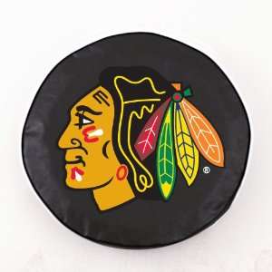  Chicago Blackhawks NHL Tire Cover Black