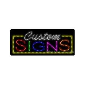 Custom Signs Outdoor LED Sign 13 x 32