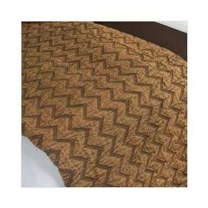    Bacati   Eclectic Brown Enzyme Wash Queen Quilt